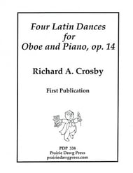 Four Latin Dances, Op. 14 Oboe Solo with Piano cover Thumbnail